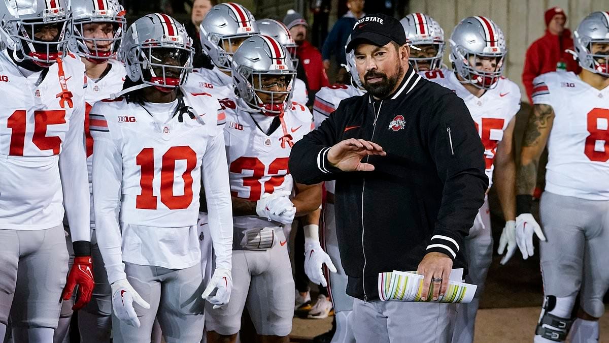 Michigan spying scandal takes BIZARRE twist as Wolverines football website  claims rival Ohio State coach Ryan Day 'hired private investigators to  probe sign-stealing allegations' | Daily Mail Online