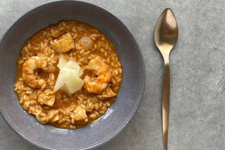 Arroz con queso