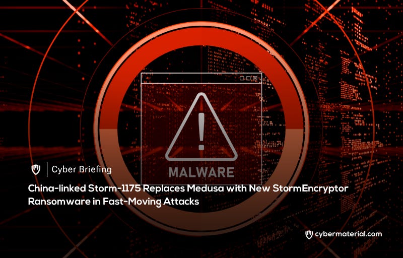 Storm-1175 Launches StormEncryptor Ransomware