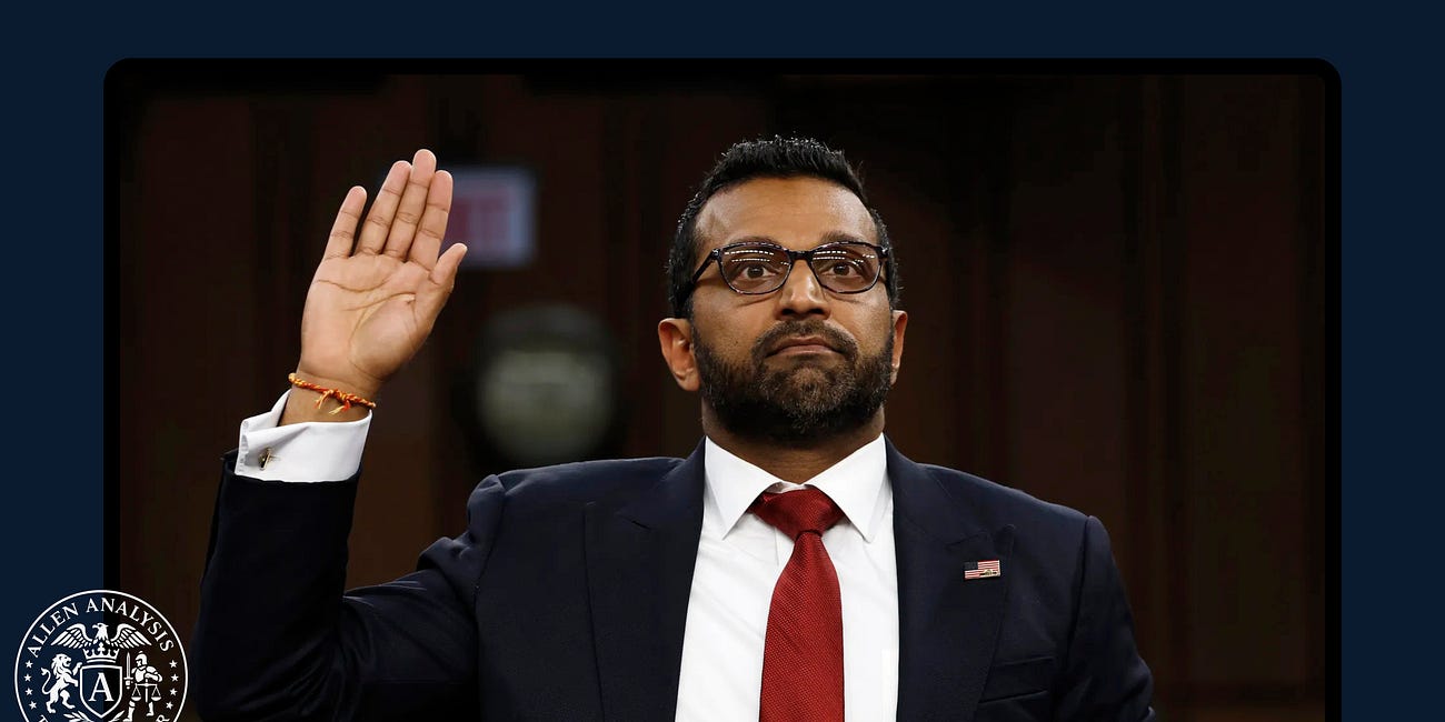 “I’m Entitled to a Personal Life”: Kash Patel Turns the FBI Into a Personal Chauffeur Service