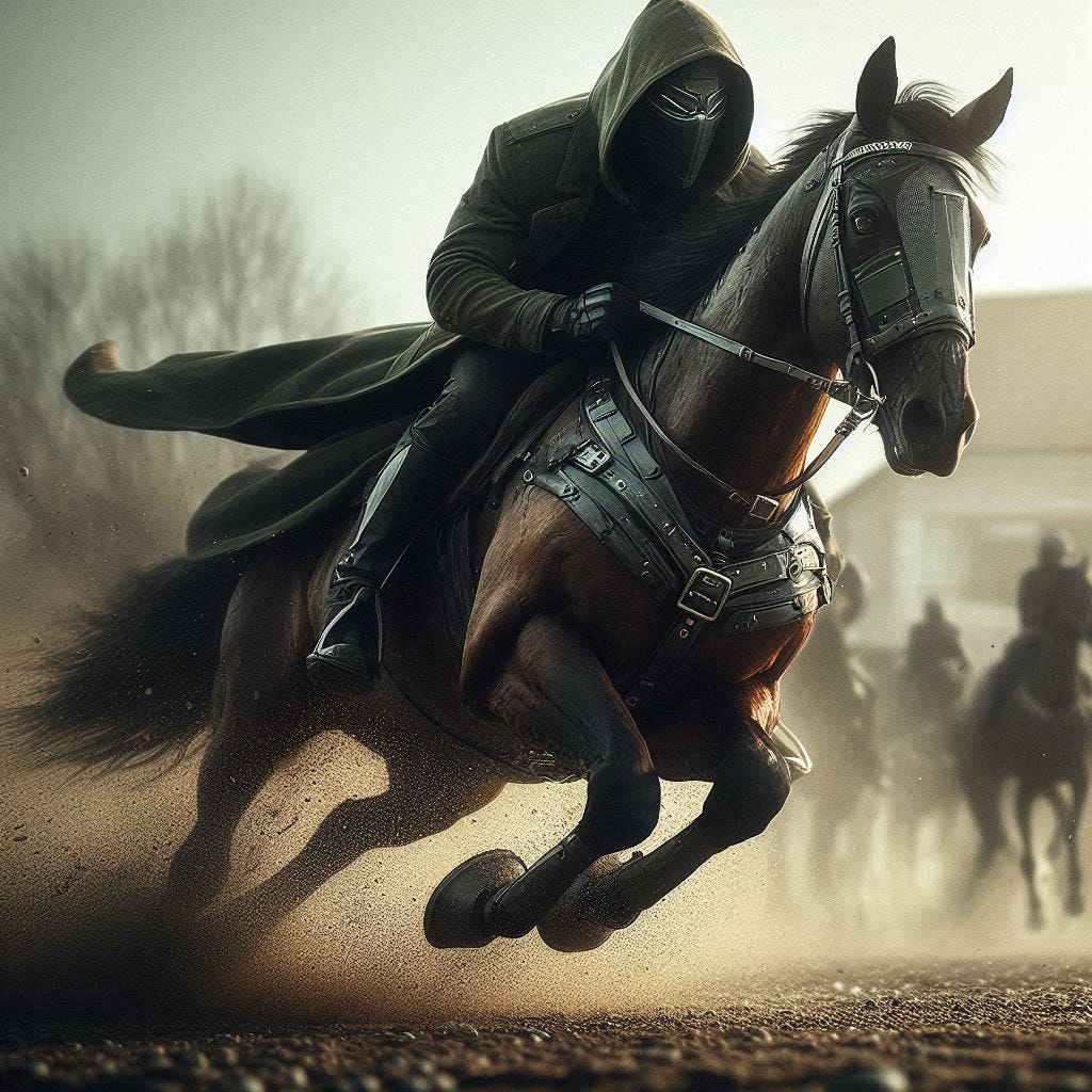 a horse bettor maverick, stealth mode