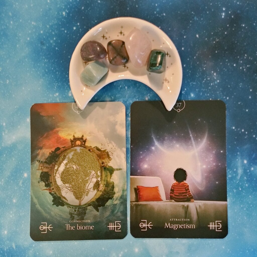 A Message from the Universe ~ Connection, Manifestation, and Revolution, Elemental Oracle Cards
