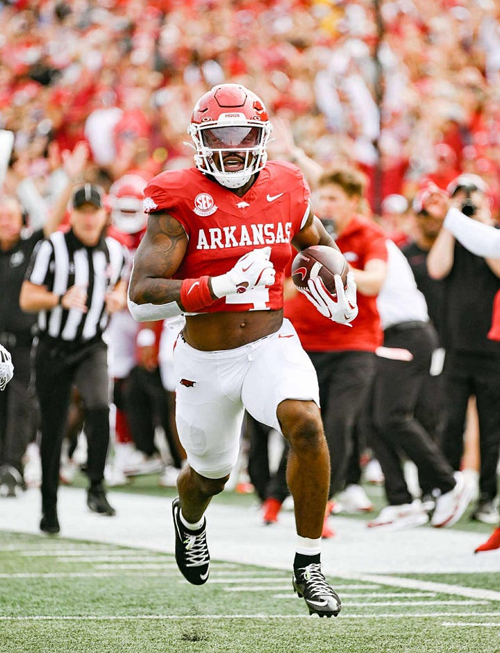 Arkansas football photos