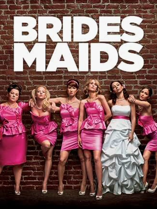 Bridesmaids movie poster