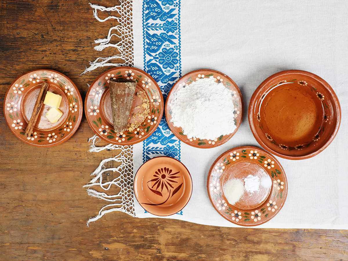 Buñuelos Ingredients