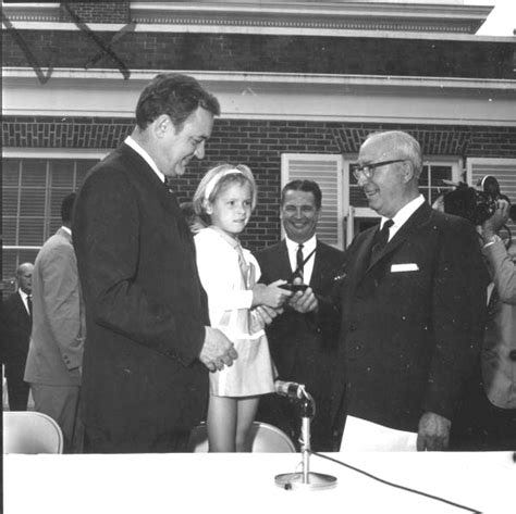 Florida Memory • Governor Claude Kirk with Roy Disney at the signing of the Disney bill at the ...