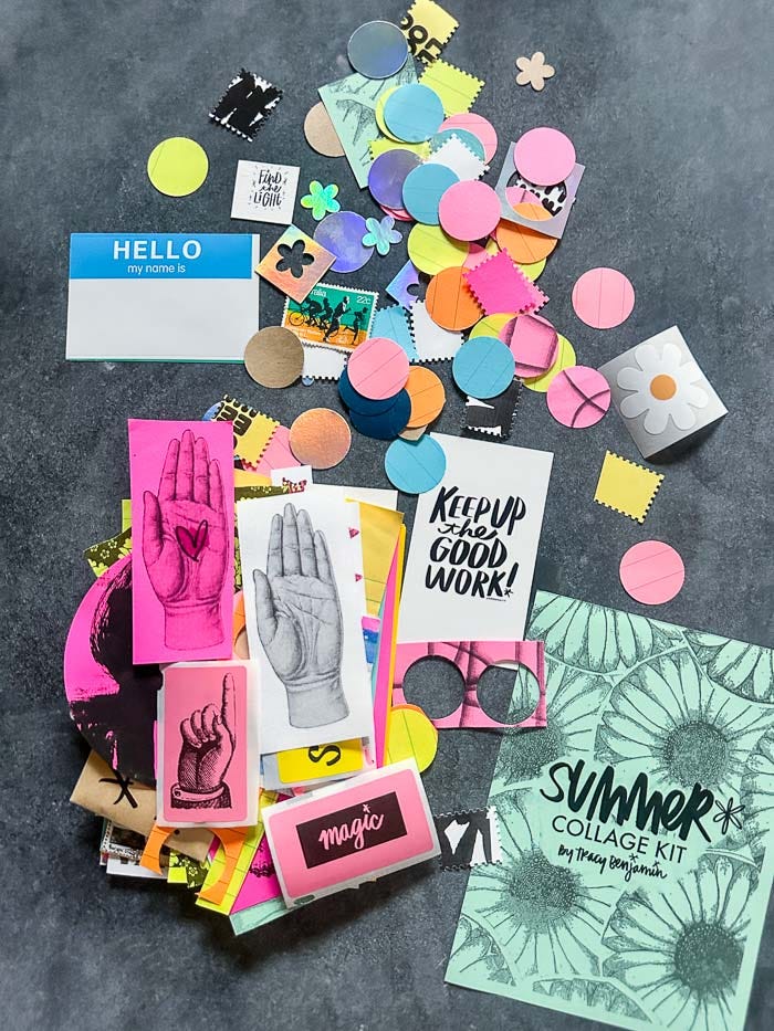 Summer Collage Kits- The Handwriting Club
