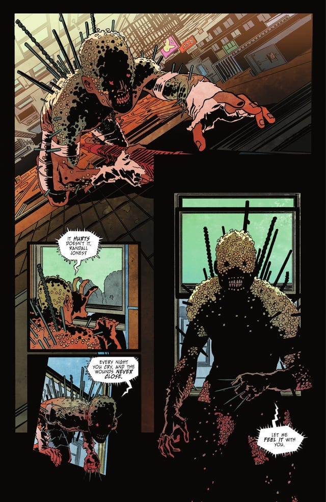 r/TopCharacterDesigns - Wound Man From DC Comics 