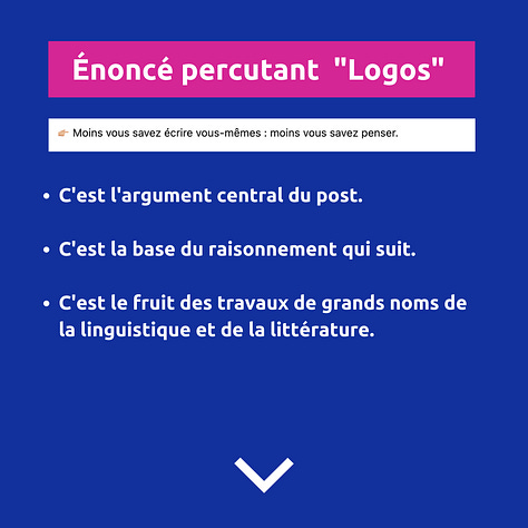 Décryptage rhétorique d'un post Linkedin