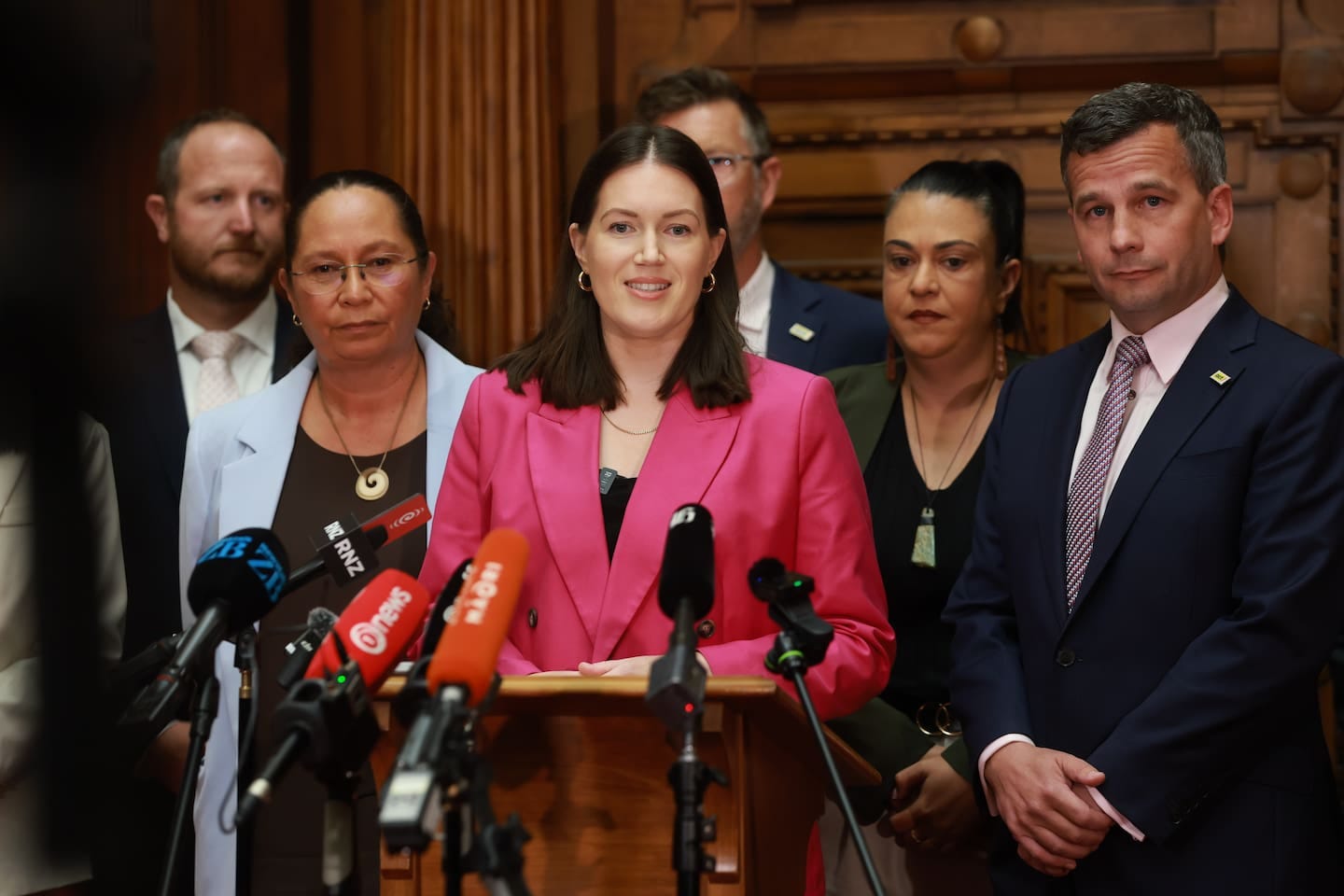 Act Party deputy leader Brooke van Velden has announced she will not stand for re-election in the 2026 general election. Photo / Mark Mitchell Act Party deputy leader Brooke van Velden has announced she will not stand for re-election in the 2026 general election. Photo / Mark Mitchell