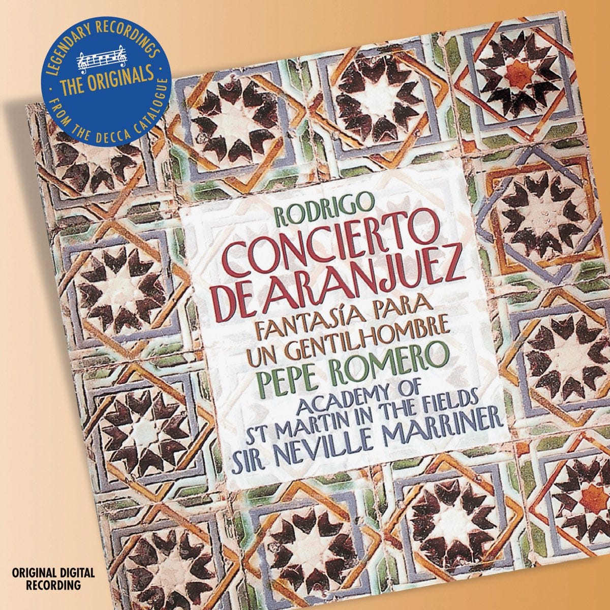 ‎Rodrigo: Concierto de Aranjuez & Fantasia - Album by Pepe Romero, Academy of St Martin in the ...