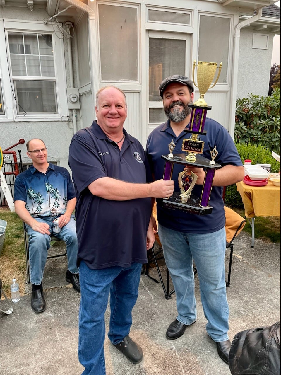 Emeth's first BBQ Competition Champion Emeth's first BBQ Competition Champion