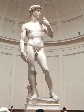 The Statue of David by Michelangelo