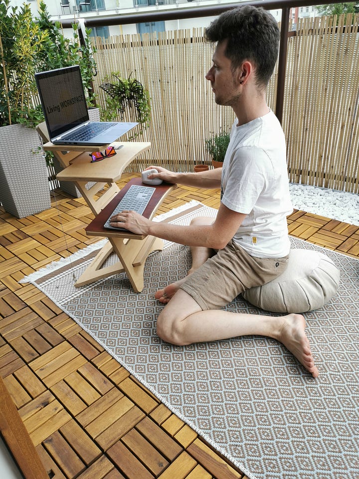 The best posture is always the next one