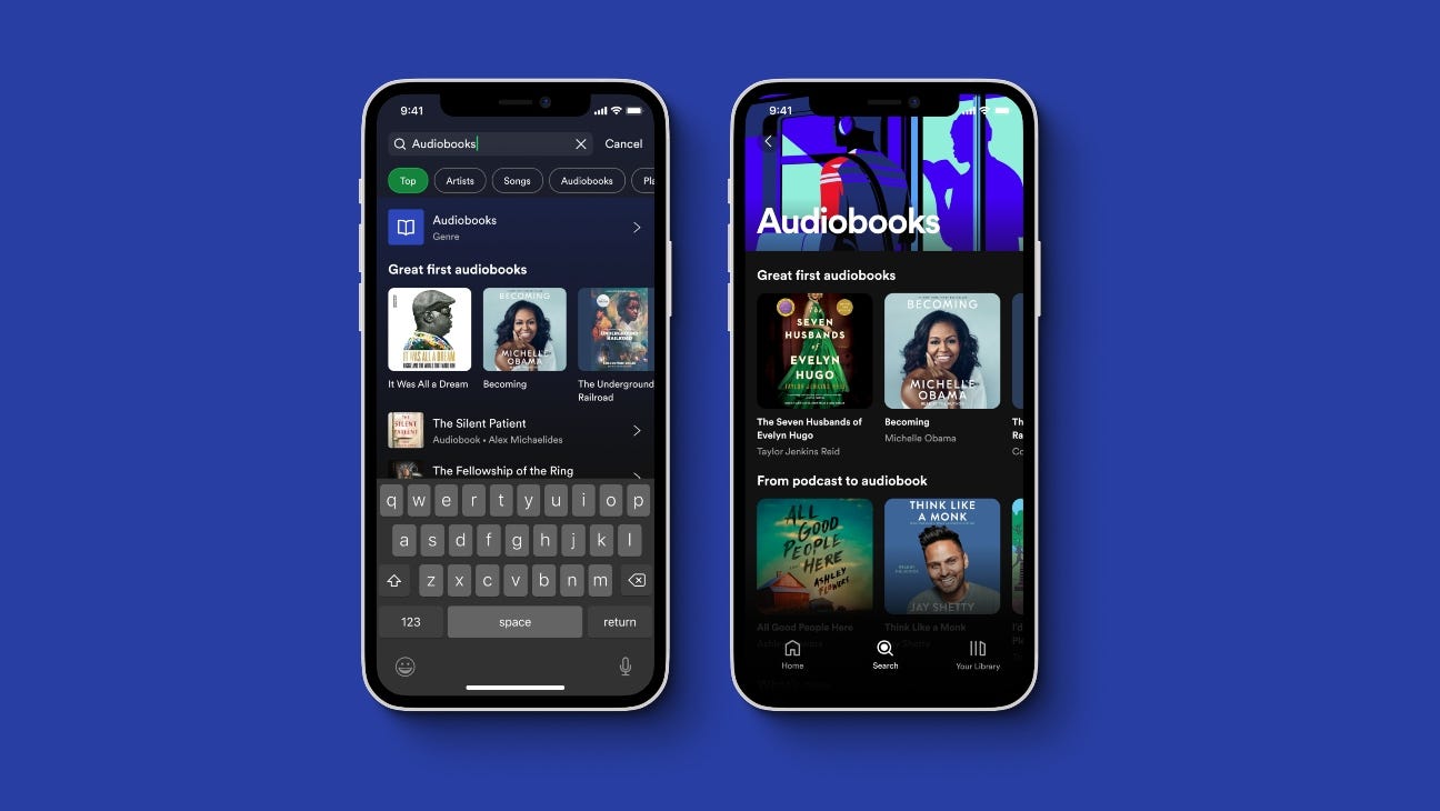Spotify Audiobooks