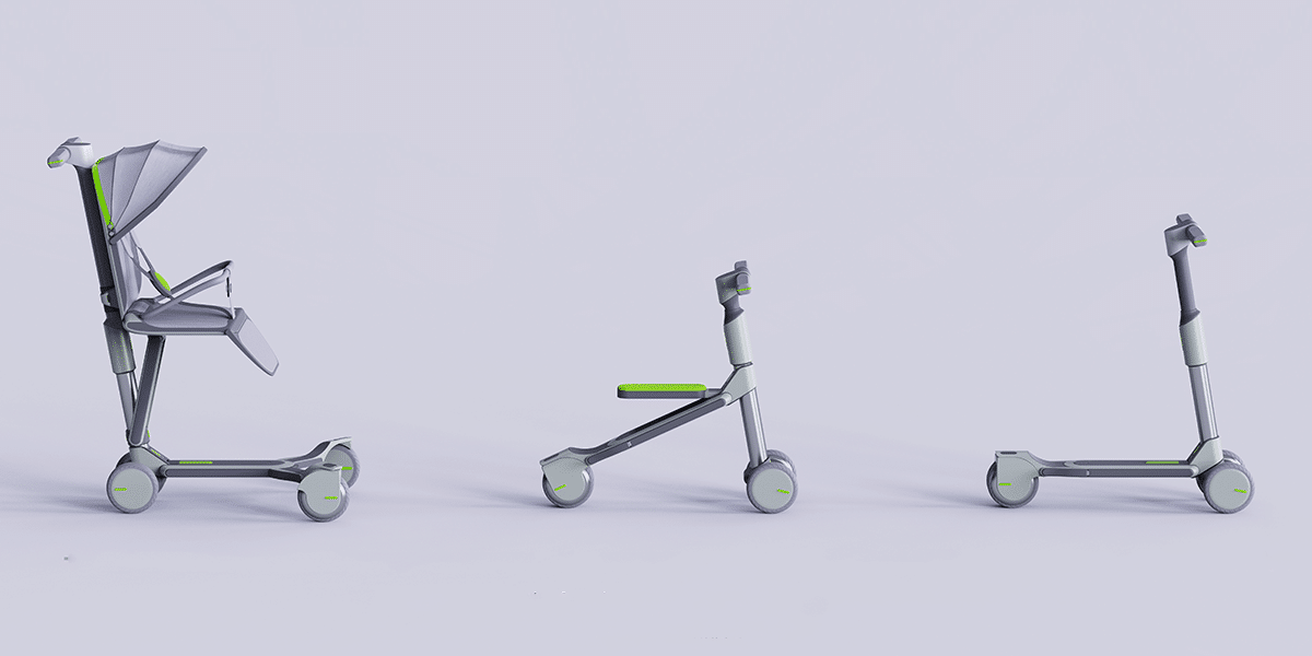 SPROUT-Accompanying Growth Stroller
