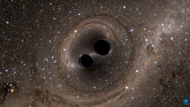 Groundbreaking new image proves existence of black hole pairs