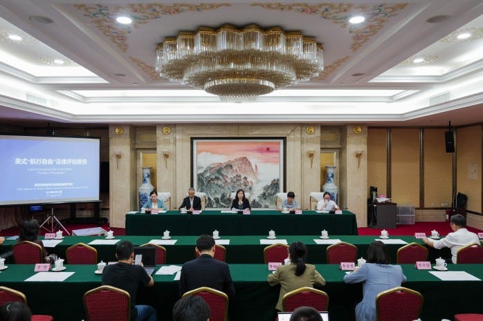 A Legal Assessment of the United States’ “Freedom of Navigation” from Beijing