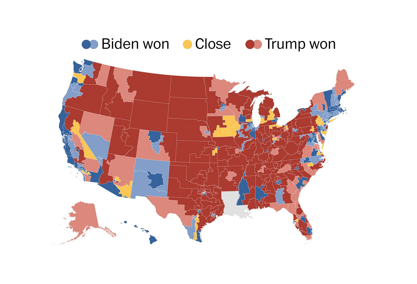 Analysis | Redistricting map tracker: A detailed look at the 2022 U.S.  House map - Washington Post