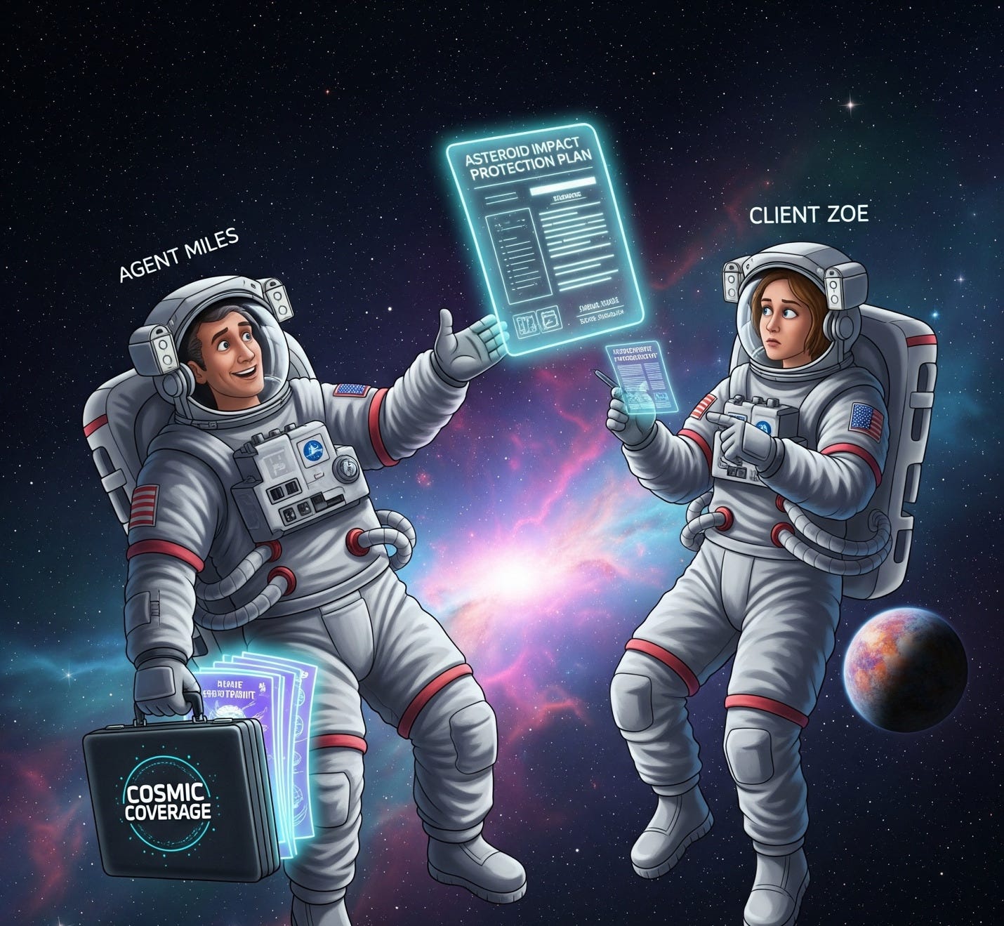 A person and person in space suits

AI-generated content may be incorrect.