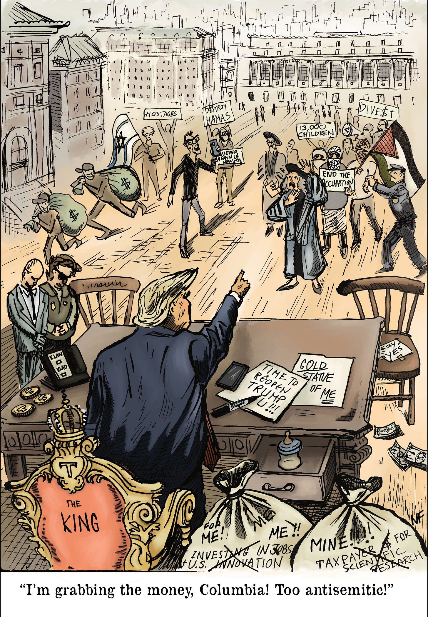 Noah Fischer- Trump U at Columbia