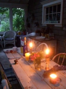 summer dinner waiting easy