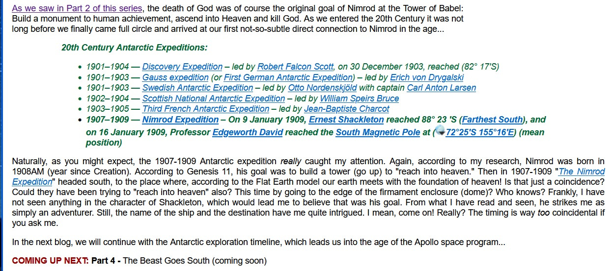 Antarctic History Antarctic History