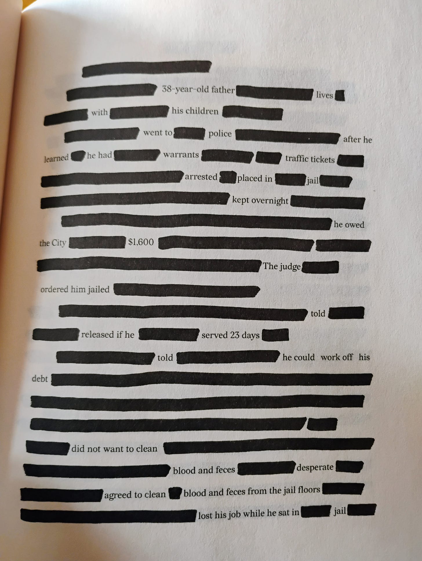 A photograph of a page from Betts' book