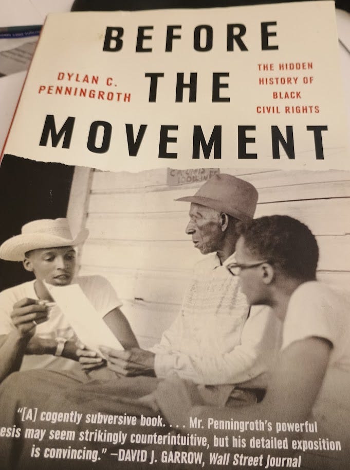 Cover of Before the Movement, with elderly man chatting on porch with two boys