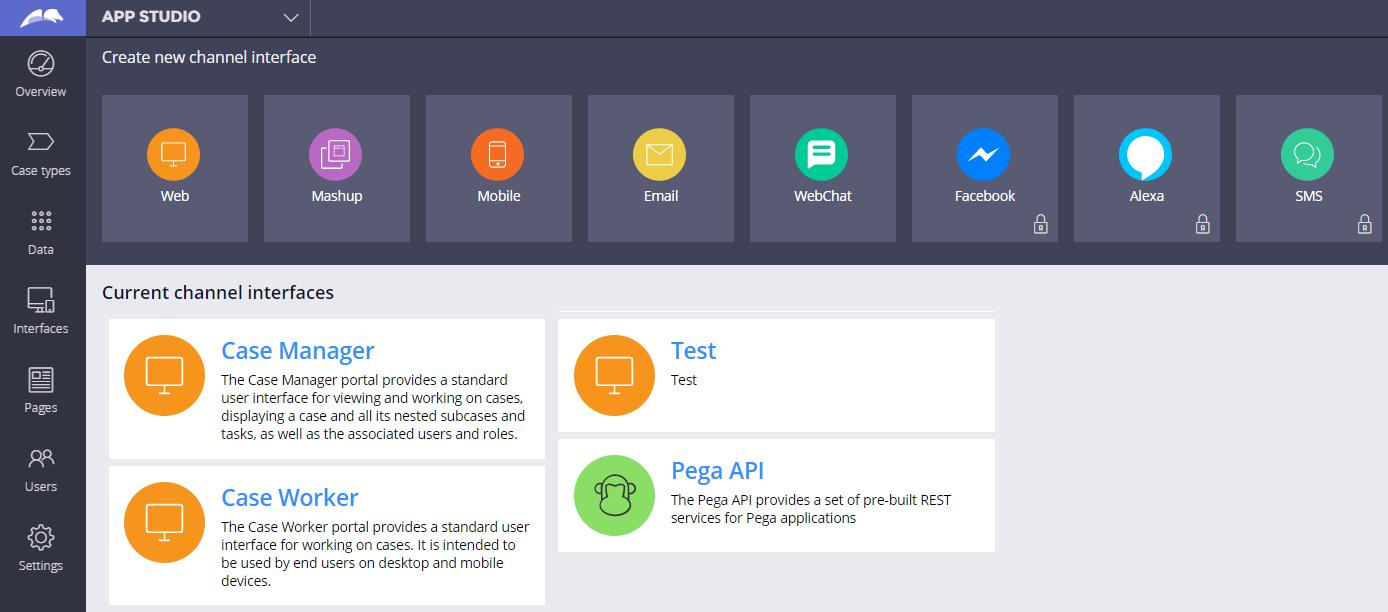 What is "Channel Interface" in App Studio? | Support Center