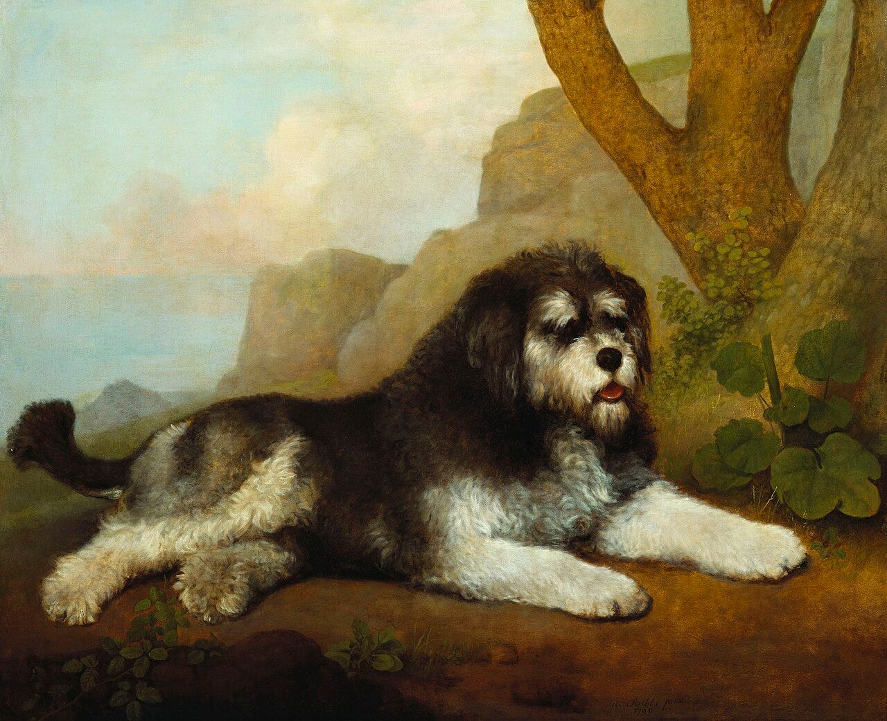 George Stubbs, A Rough Dog, about 1790 George Stubbs, A Rough Dog, about 1790