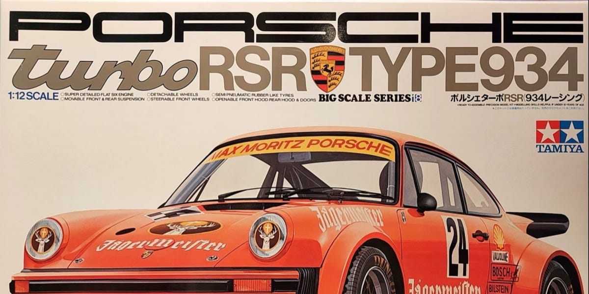 RIP Tamiya founder, who dismantled Porsche 911 to create