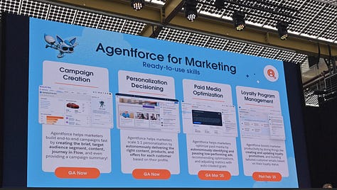 Salesforce agentforce world tour in Amsterdam