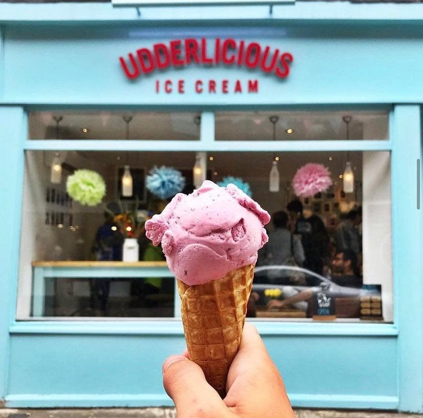 Udderlicious Covent Garden, Vegan & Ice Cream