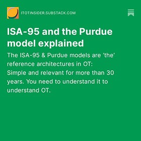 ISA-95 and the Purdue model explained
