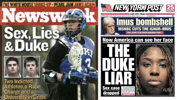 The Duke Lacrosse Rape Case | Rottin' in Denmark