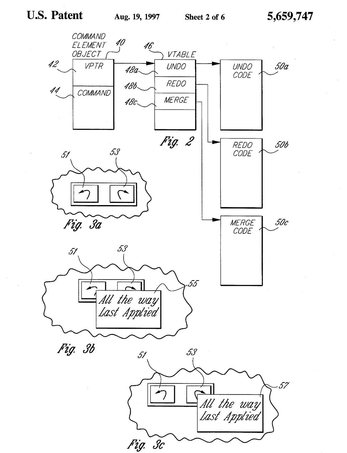 Patent application drawing of undo Patent application drawing of undo