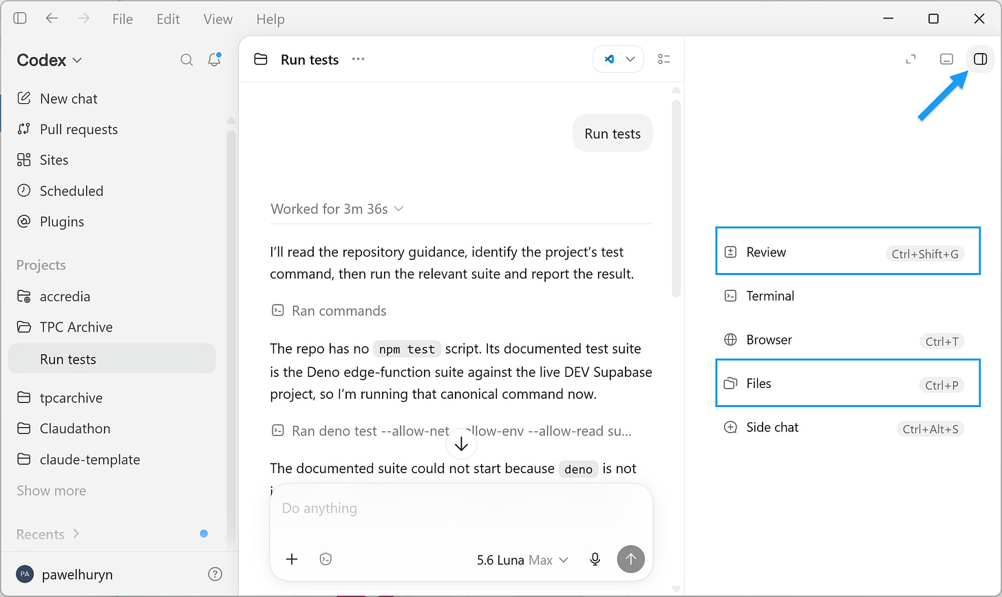 ChatGPT desktop app, file tree and visual diffs ChatGPT desktop app, file tree and visual diffs