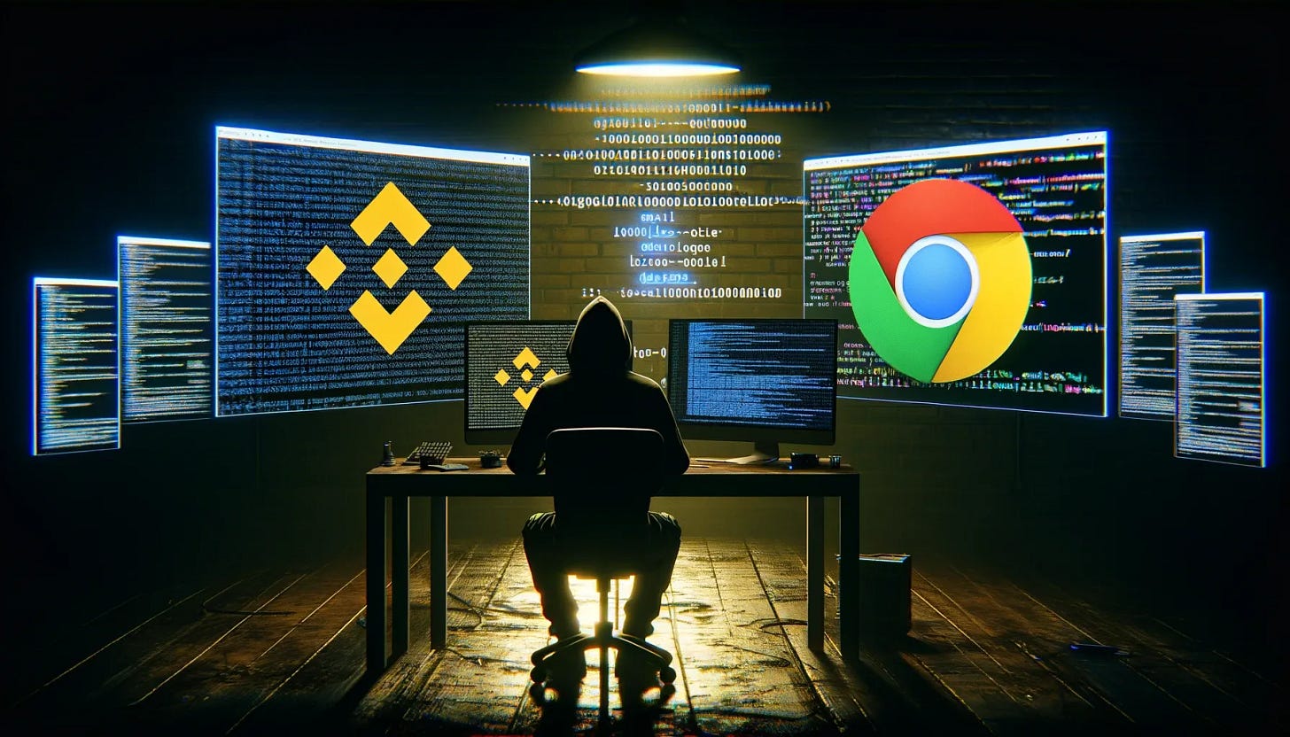 Hackers Exploit Chrome Plugin to Steal from Binance