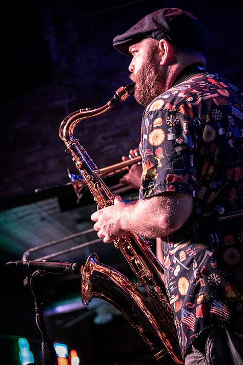 Red and the Revelers / all photos by author