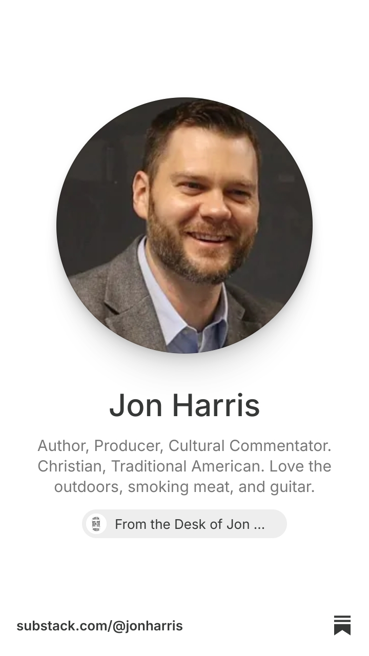 Jon Harris | Substack