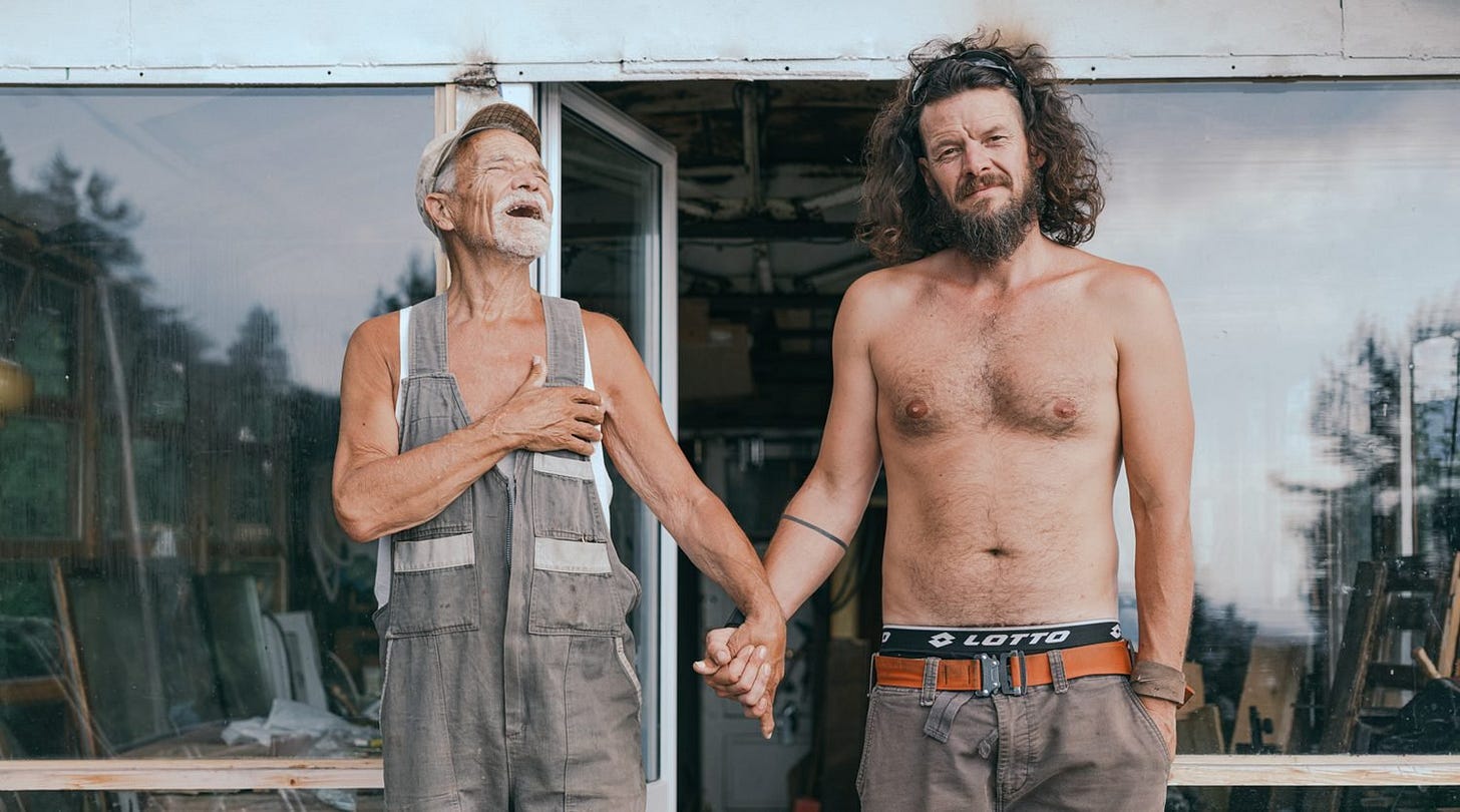Father and Son - Photographs by Valery Poshtarov | Essay by Magali Duzant |  LensCulture