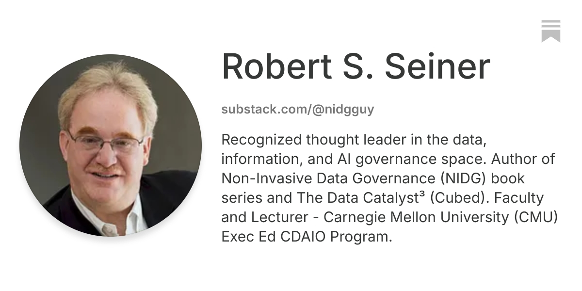 Robert S. Seiner | Substack