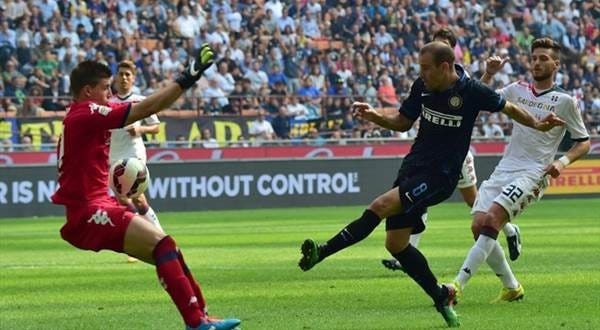 cagliari loses to inter milan serie a soccer 2015 images cagliari loses to inter milan serie a soccer 2015 images