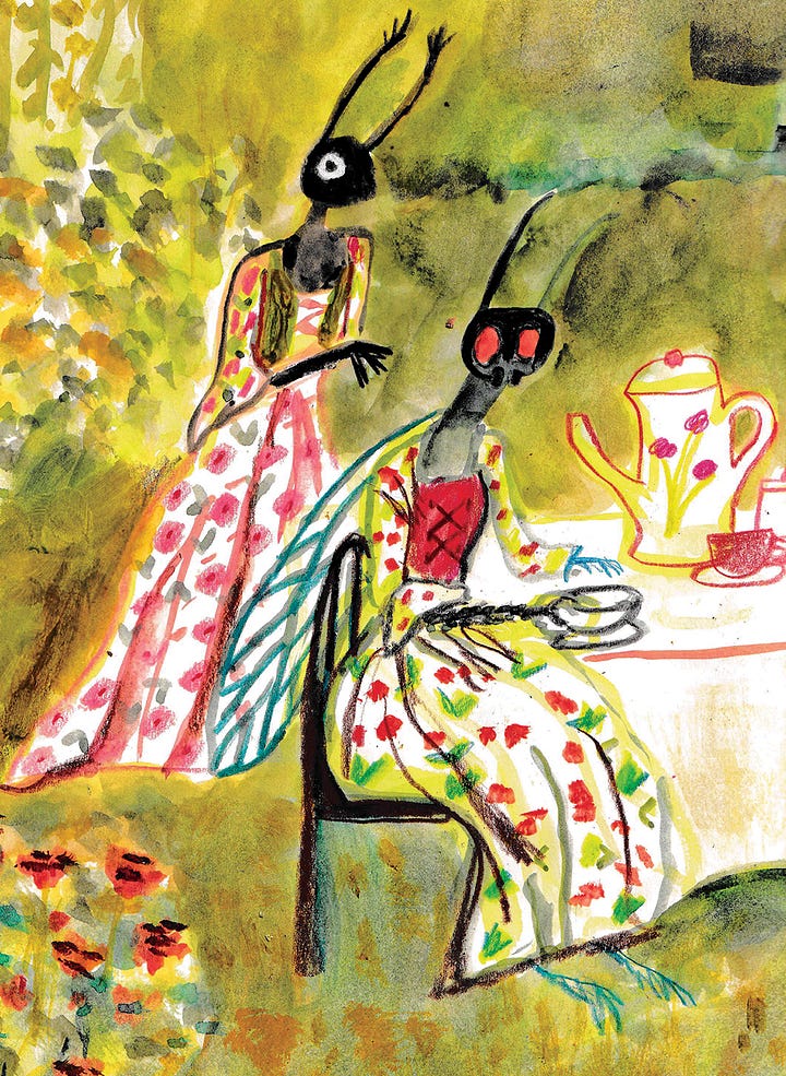 insect tea party