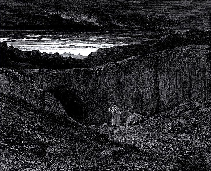 Dante's Inferno illustrations by Gustave Doré