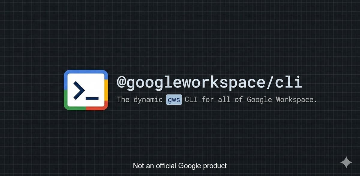 GitHub - googleworkspace/cli: Google Workspace CLI — one command-line tool  for Drive, Gmail, Calendar, Sheets, Docs, Chat, Admin, and more.  Dynamically built from Google Discovery Service. Includes AI agent skills.  · GitHub
