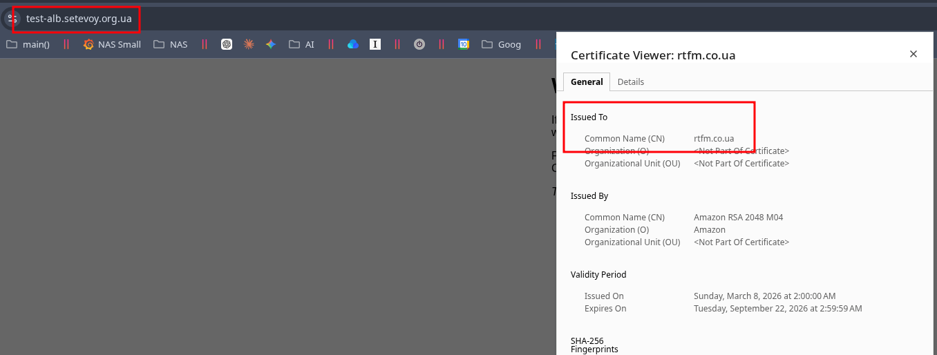 AWS: basic infrastructure setup for WordPress
