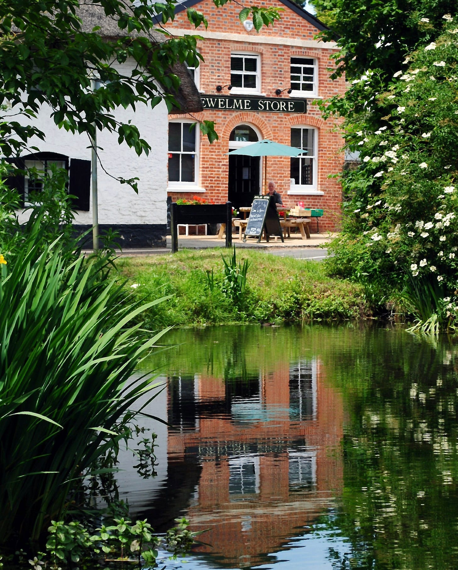 Ewelme village store next to the Kings Pool Ewelme village store next to the Kings Pool