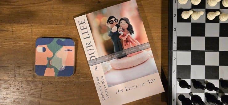 "Our Life in Lists of 30" Assets